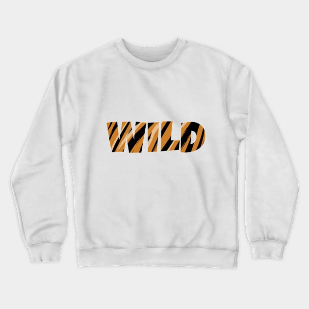 Wild - Design with animal pattern Crewneck Sweatshirt by ArticaDesign